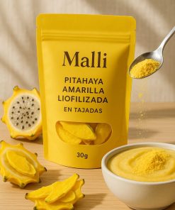 Pitahaya Amarilla Liofilizada, 30 gr