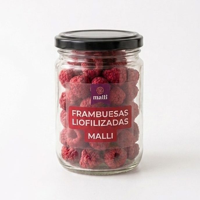 Frambuesa Liofilizada, 25 gr